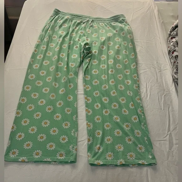 Life is Good Sleep Pants XXL Bundle GUC Comfy Loungewear Cozy Floral Paw Print - Picture 2 of 12